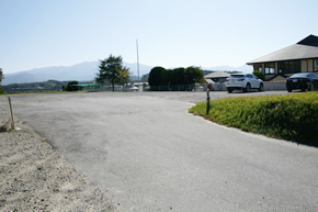 写真：高台駐車場