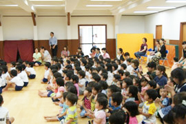 写真：子どものための音楽会の様子