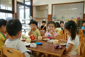 写真：給食